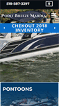 Mobile Screenshot of pointbreezemarina.com